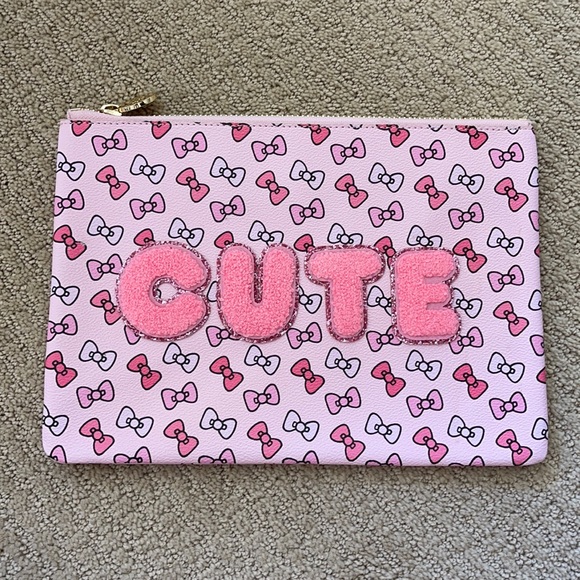 Stoney Clover Lane Handbags - Stoney Clover Lane x Hello Kitty cute flat pouch